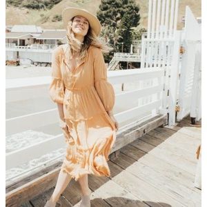 CJLA Carly Jean Ava Boho Maxi Dress Thanksgiving